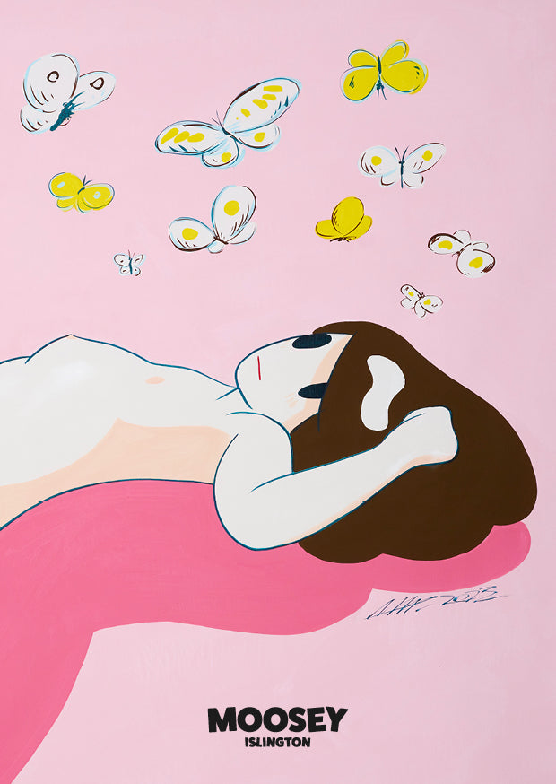 Venus and Butterflies' by Takeru Amano