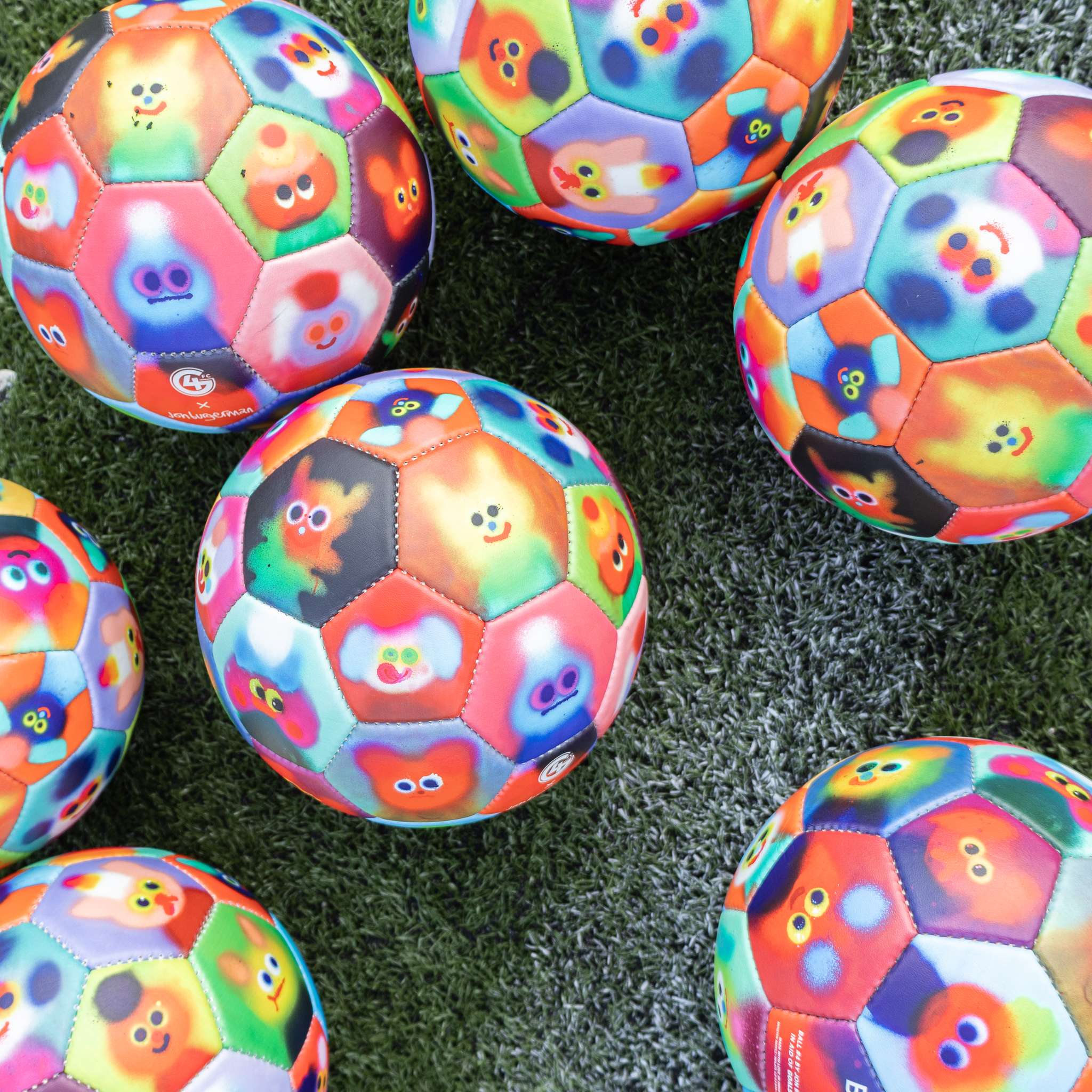 Ball #4 by Jon Burgerman