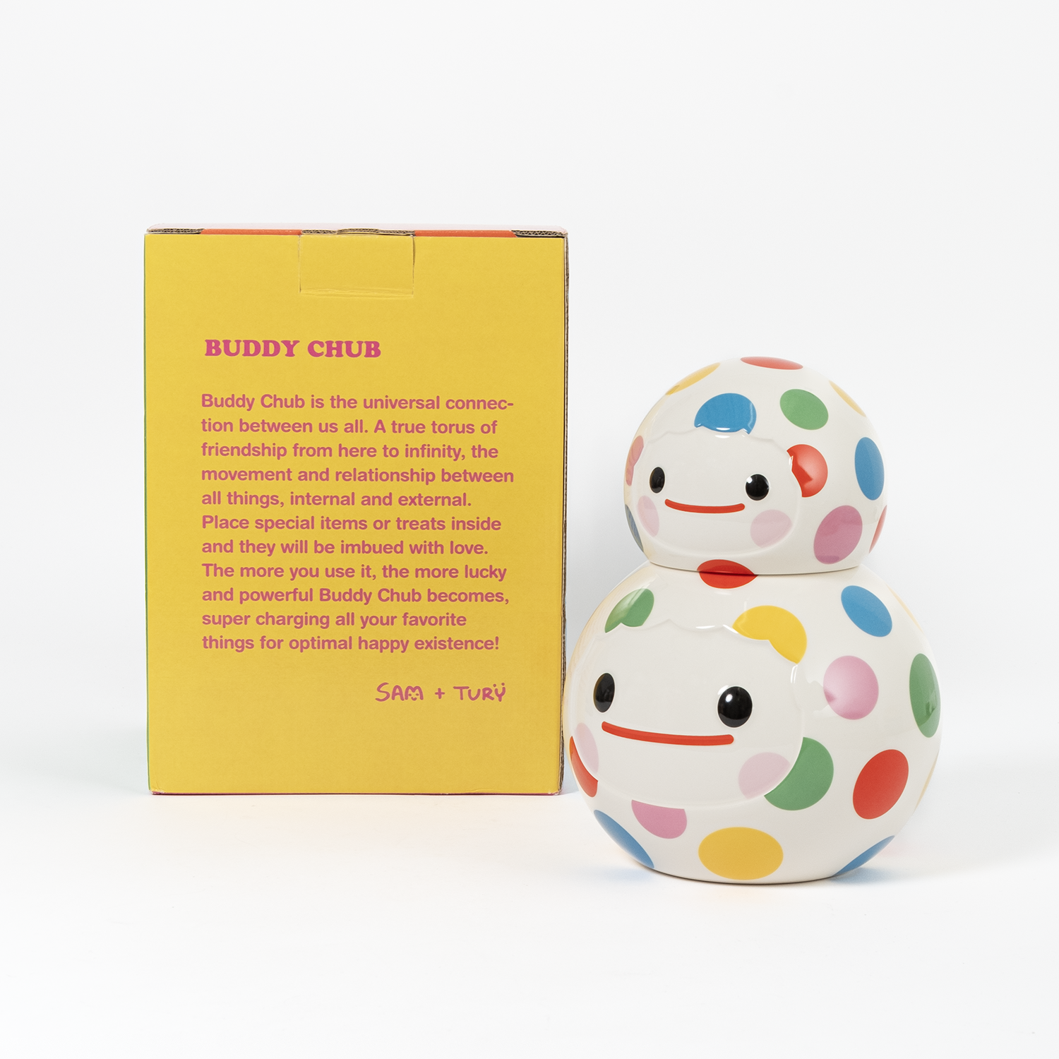 'BUDDY CHUB' Cookie Jar