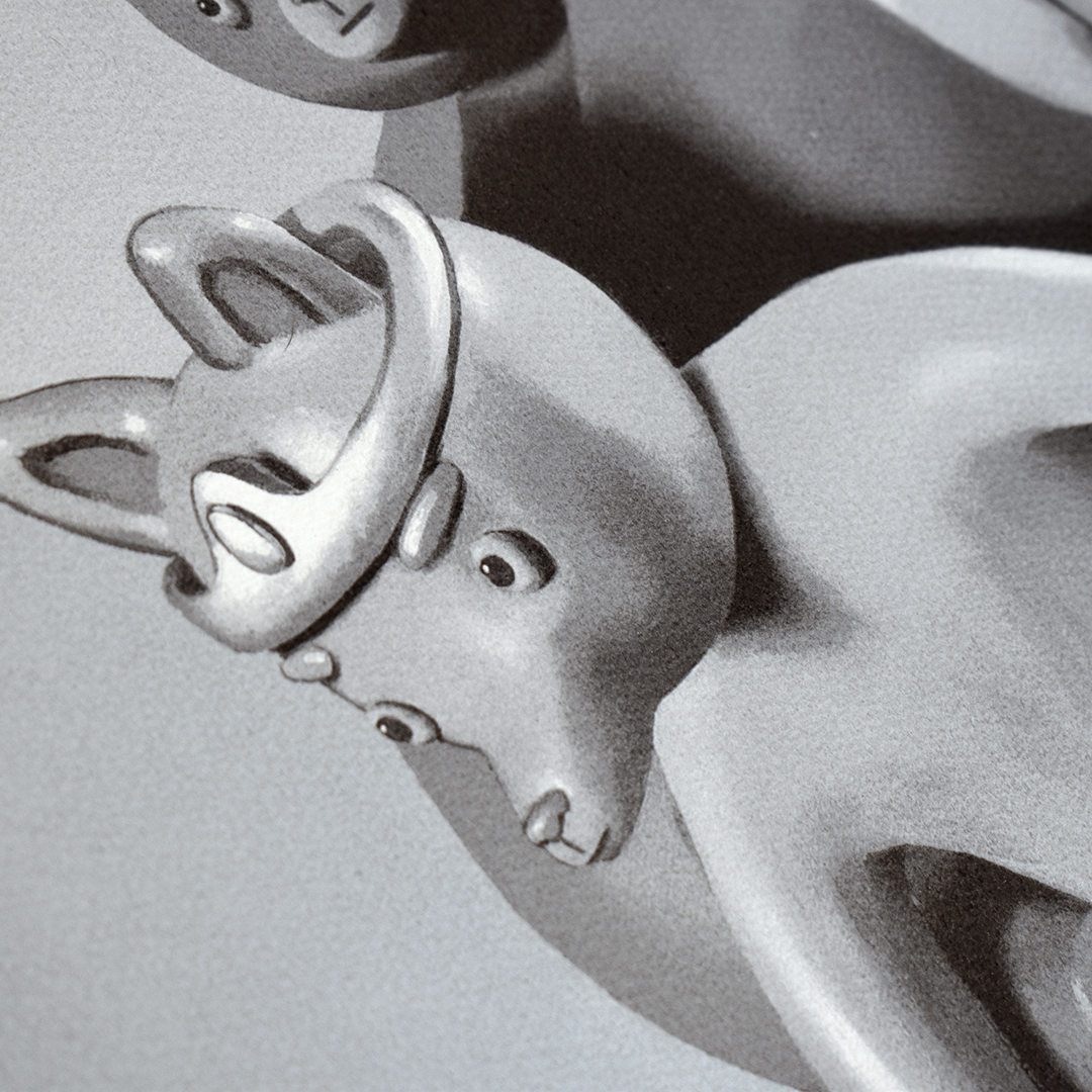 'Bear and Fox are Flying'