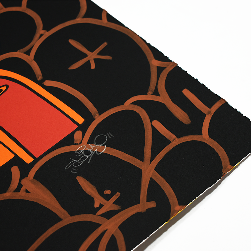 'Laziness' (Hand Embellished)