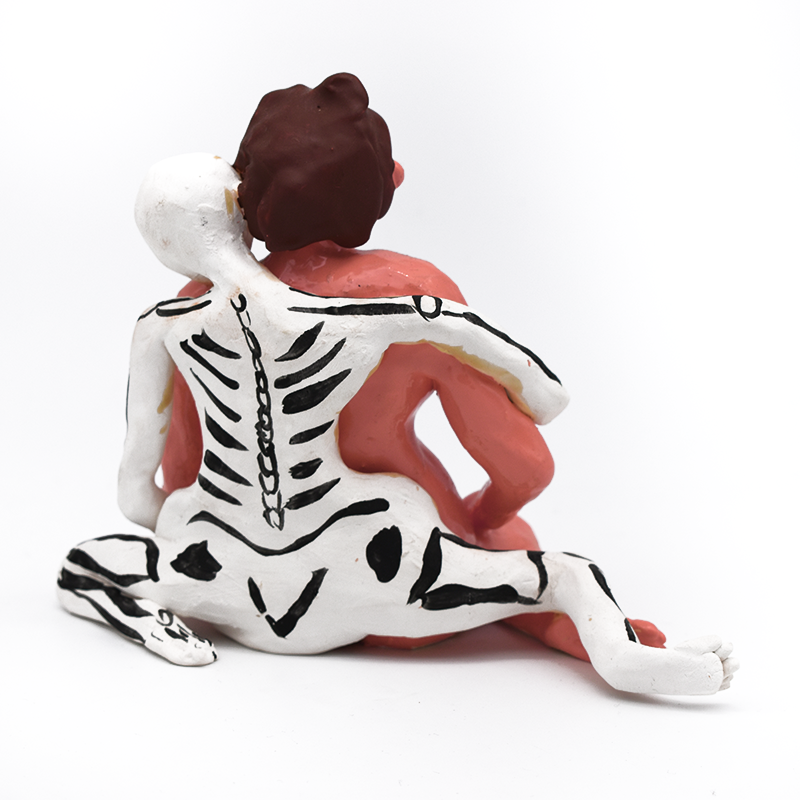'Girl And Skeleton 4'