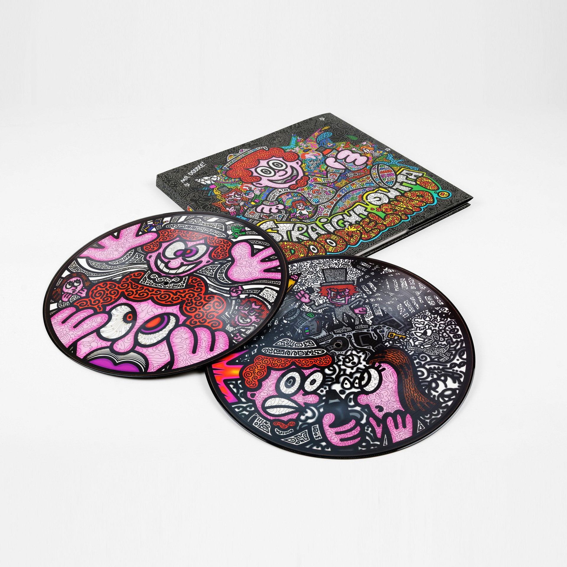 Mr Doodle 'Straight Outta Doodleland' Signed Hardback Book and Vinyl