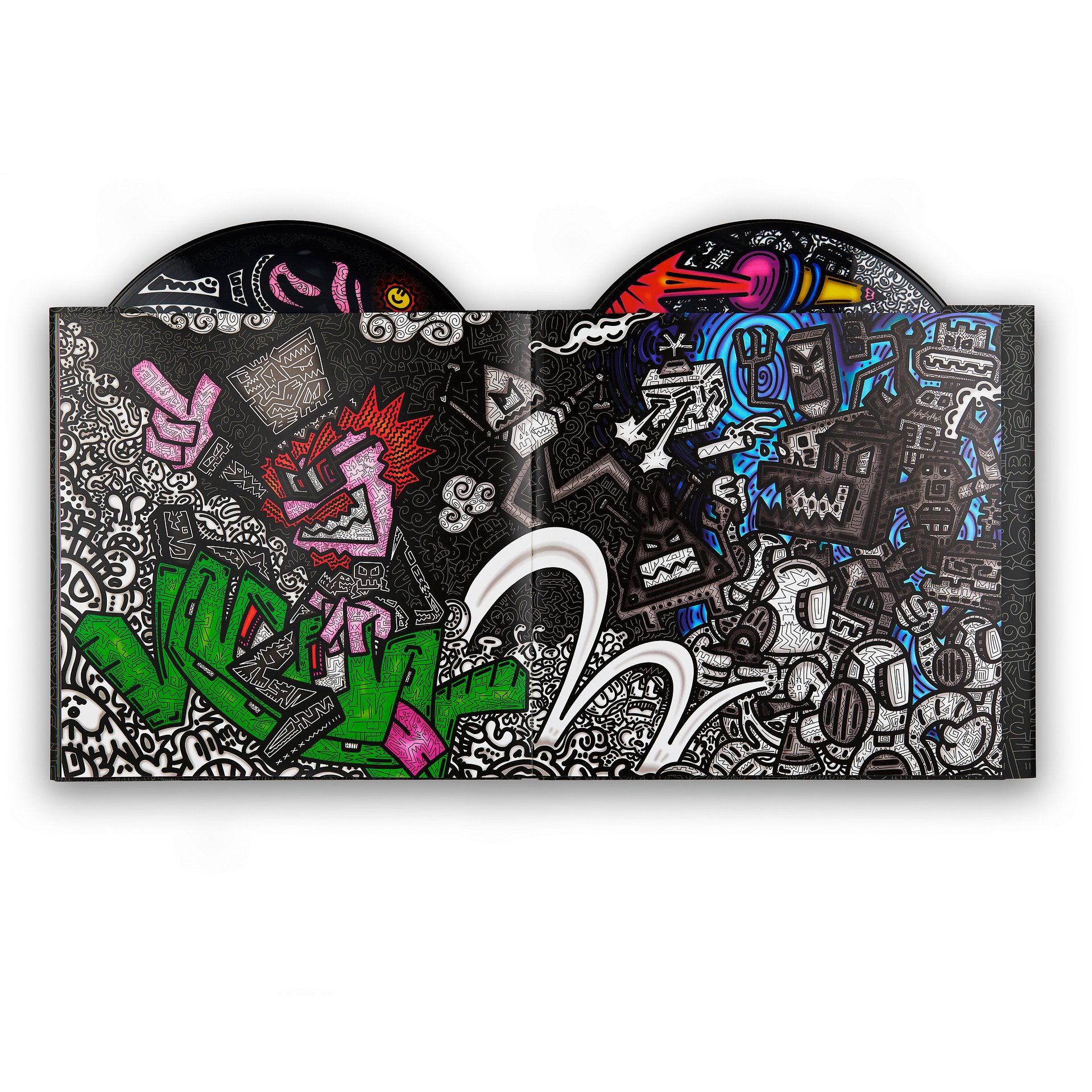 Mr Doodle 'Straight Outta Doodleland' Signed Hardback Book and Vinyl