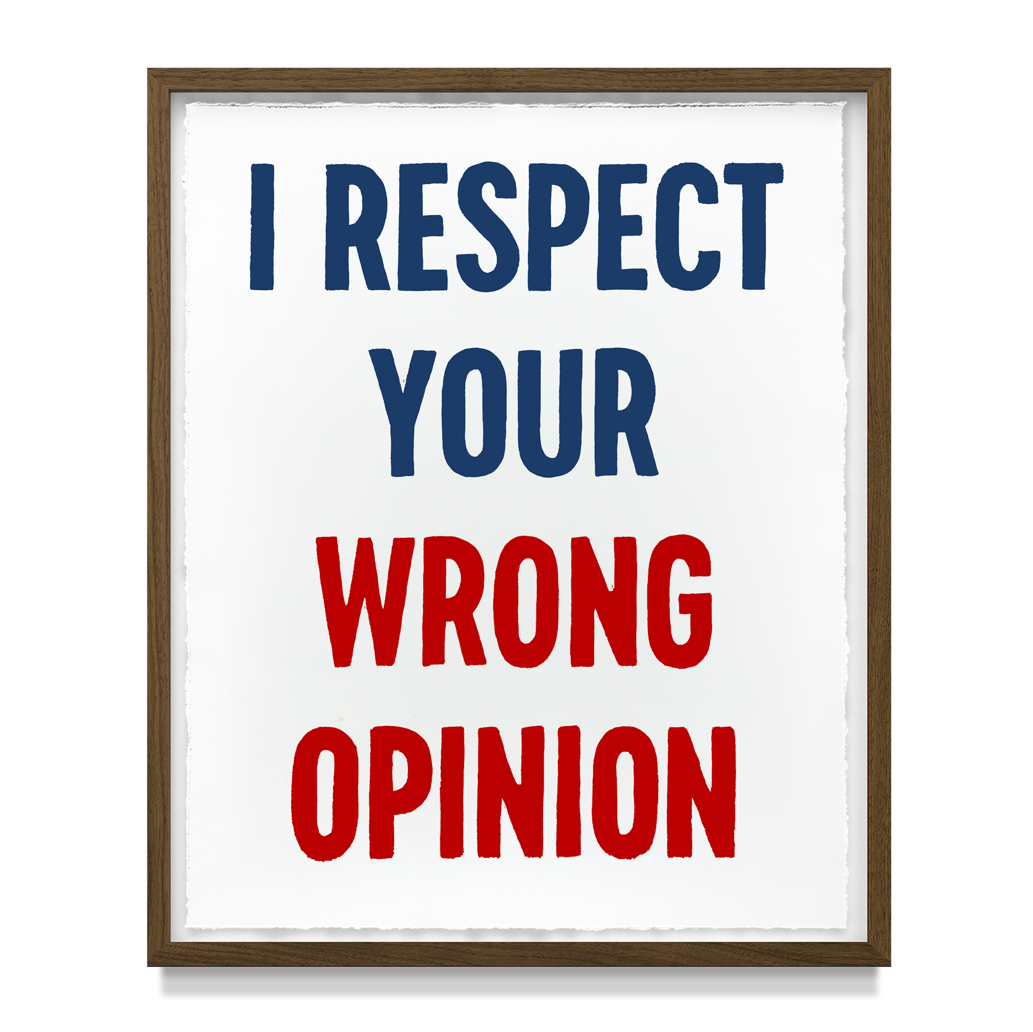 'Wrong Opinion'